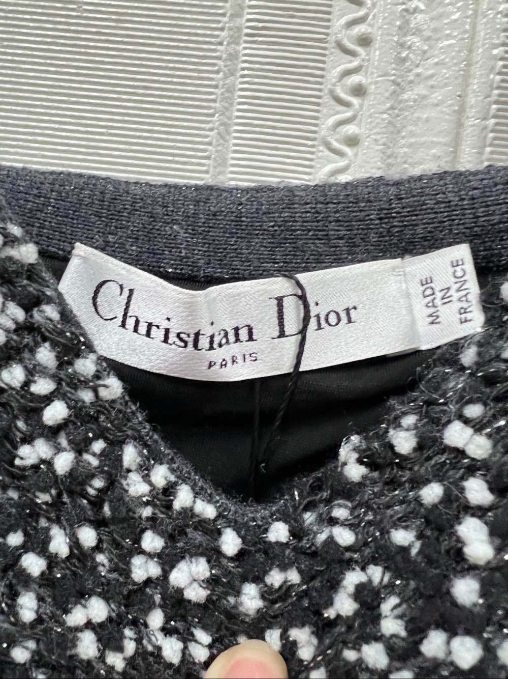 Dior Christian Dior Tweed Mini Dress Size 34 Size XS / US 0-2 / IT 36-38 - 3 Thumbnail