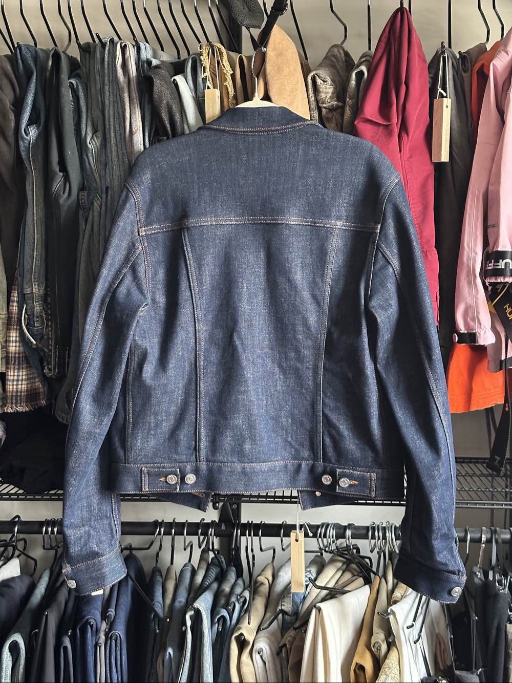 Dior Dior Oblique Lining Denim Jacket Size S Size US S / EU 44-46 / 1 - 2 Thumbnail