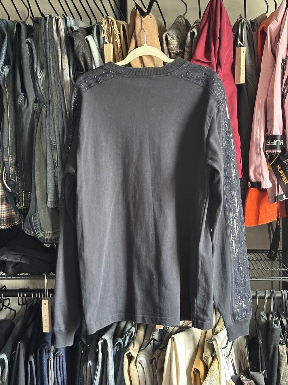 Dior Dior Oblique Sleeve Long Sleeve T-Shirt US M Size US M / EU 48-50 / 2 - 2 Thumbnail