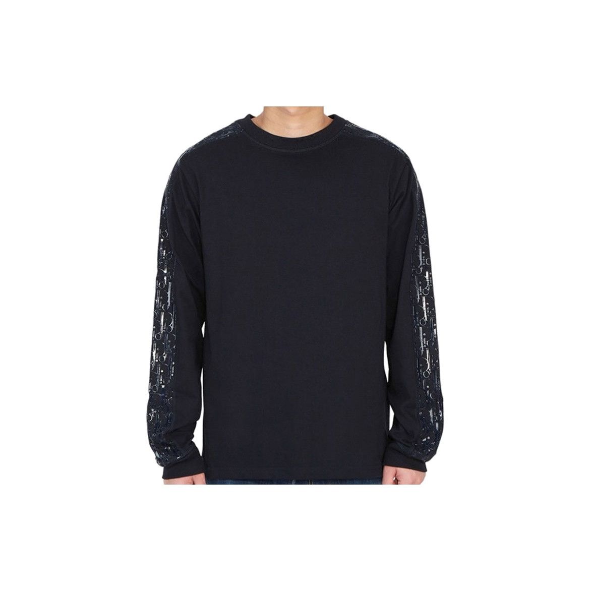 Dior Dior Oblique Sleeve Long Sleeve T-Shirt US M Size US M / EU 48-50 / 2 - 7 Thumbnail