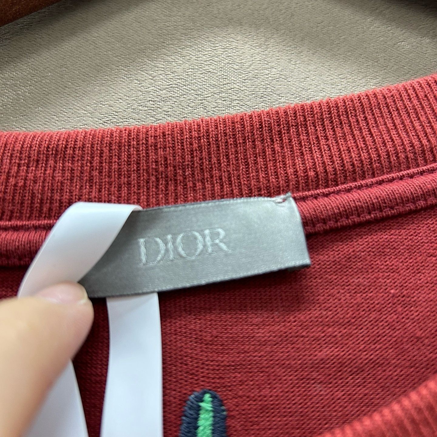 Dior Dior x Lewis Hamilton Embroidered Logo T-Shirt Size XXL Size US XXL / EU 58 / 5 - 3 Thumbnail