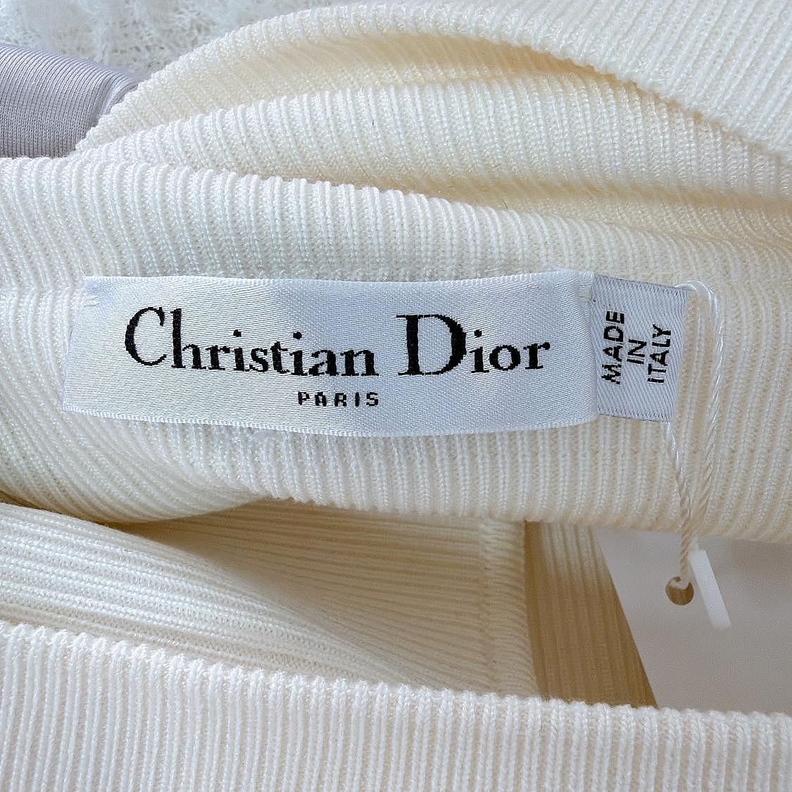 Dior Christian Dior Ruffled Silk Blend Mini Skirt FR 38 Size 27" / US 4 / IT 40 - 3 Thumbnail
