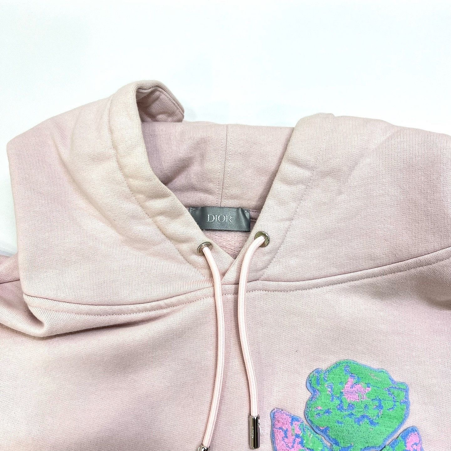 Dior Dior Floral Logo Hoodie Size L Size US L / EU 52-54 / 3 - 3 Thumbnail