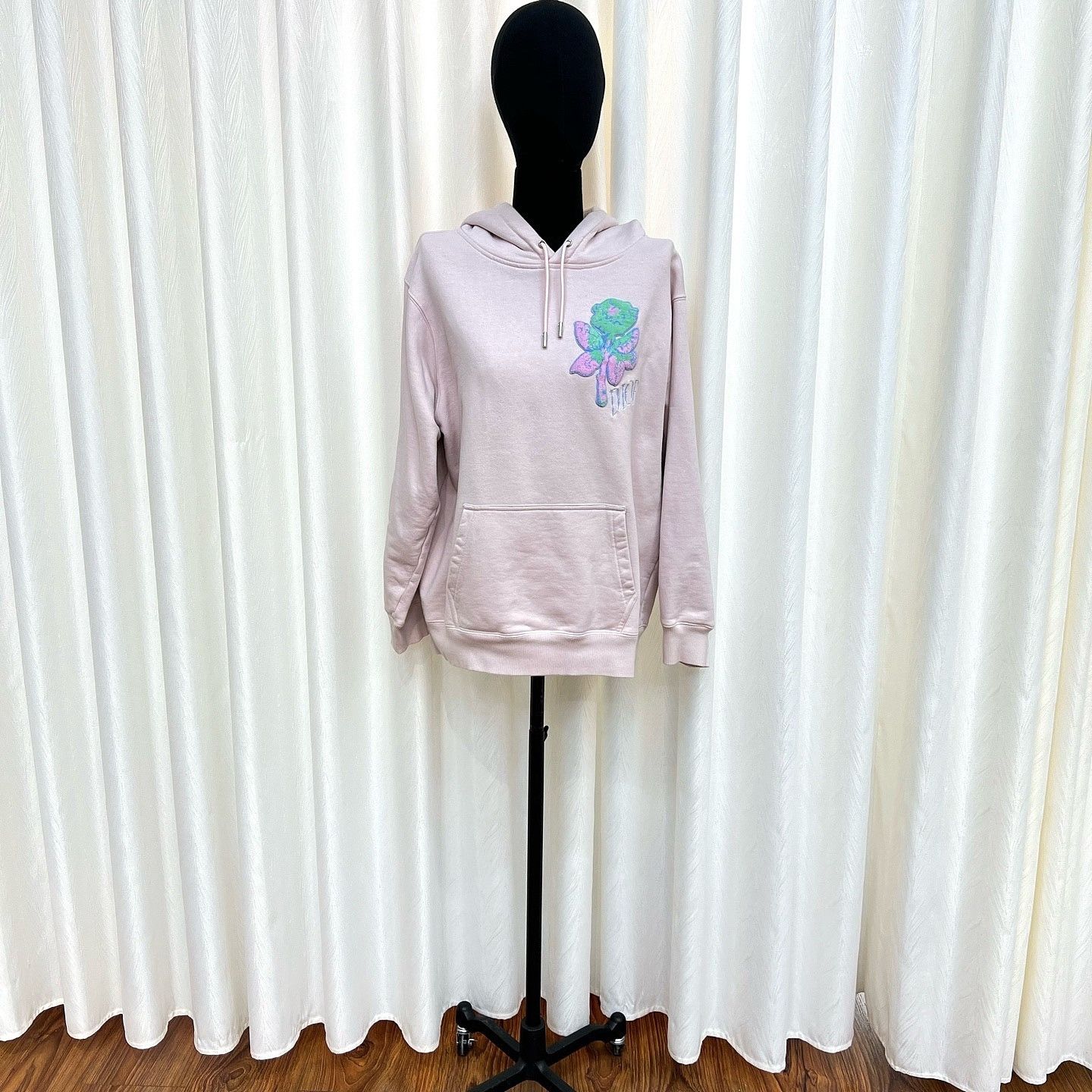 Dior Dior Floral Logo Hoodie Size L Size US L / EU 52-54 / 3 - 11 Thumbnail