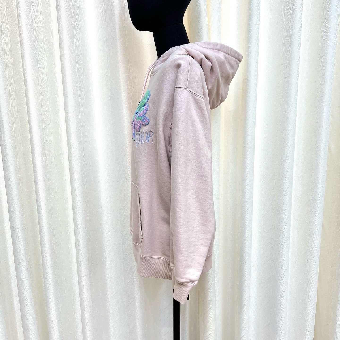 Dior Dior Floral Logo Hoodie Size L Size US L / EU 52-54 / 3 - 7 Thumbnail