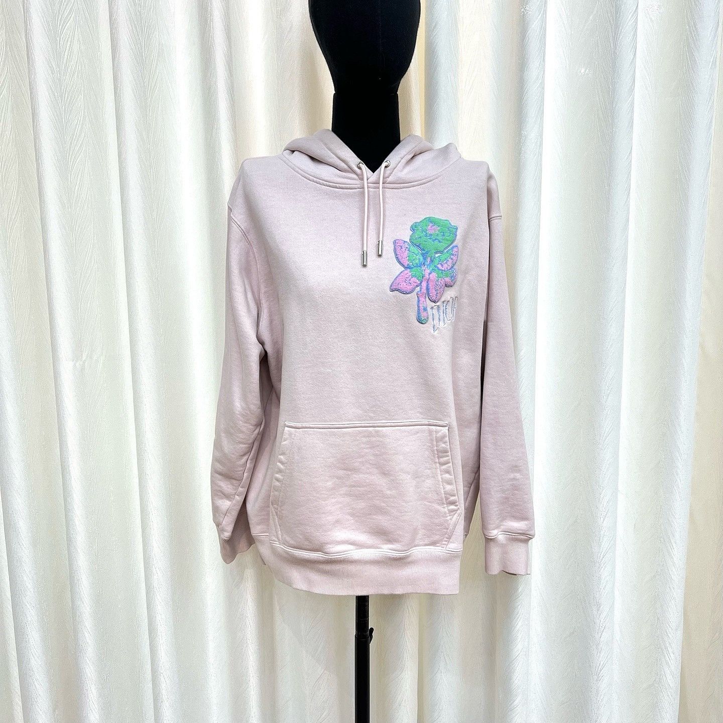 Dior Dior Floral Logo Hoodie Size L Size US L / EU 52-54 / 3 - 5 Thumbnail