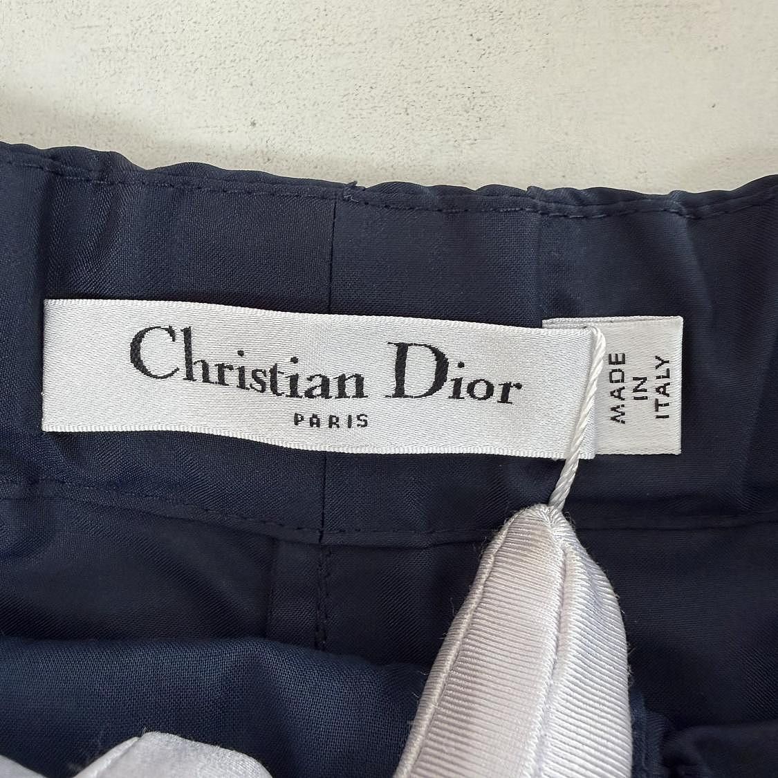 Dior Christian Dior Logo Patch Buckle Wrap Mini Skirt Size FR 34 Size 25" / US 0 / IT 36 - 3 Thumbnail