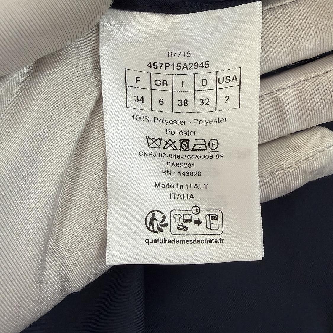 Dior Christian Dior Logo Patch Buckle Wrap Mini Skirt Size FR 34 Size 25" / US 0 / IT 36 - 4 Thumbnail