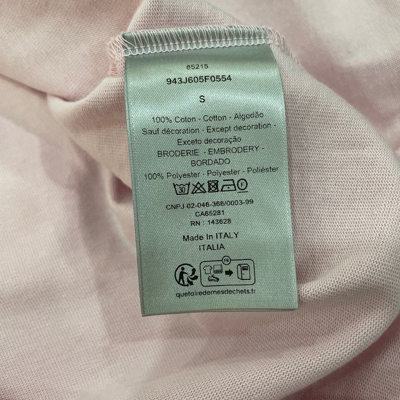 Dior Dior CD Embroidery T-Shirt Size S Size US S / EU 44-46 / 1 - 4 Thumbnail