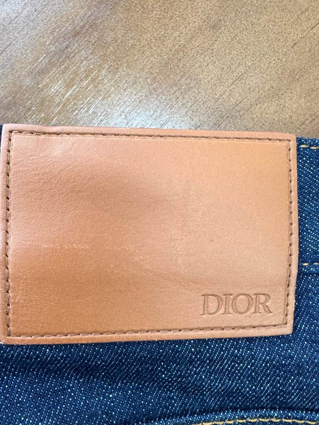 Dior Dior Logo Cuff Denim Jeans Size 30 Size US 30 / EU 46 - 3 Thumbnail