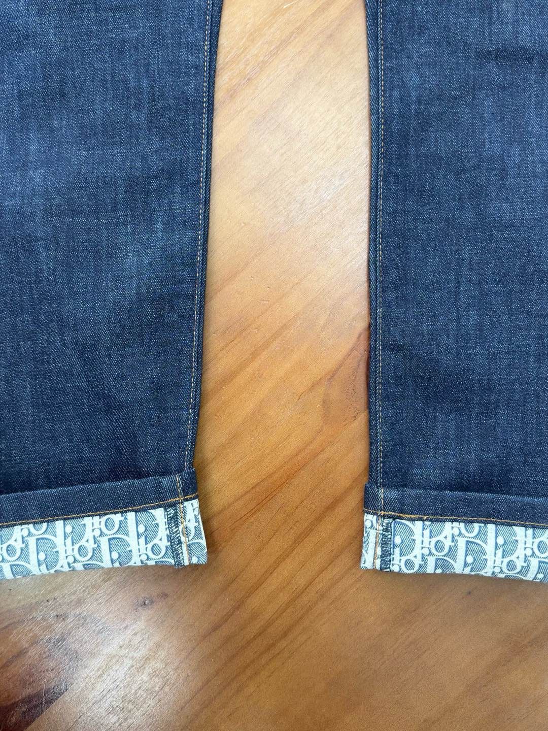 Dior Dior Logo Cuff Denim Jeans Size 30 Size US 30 / EU 46 - 5 Thumbnail