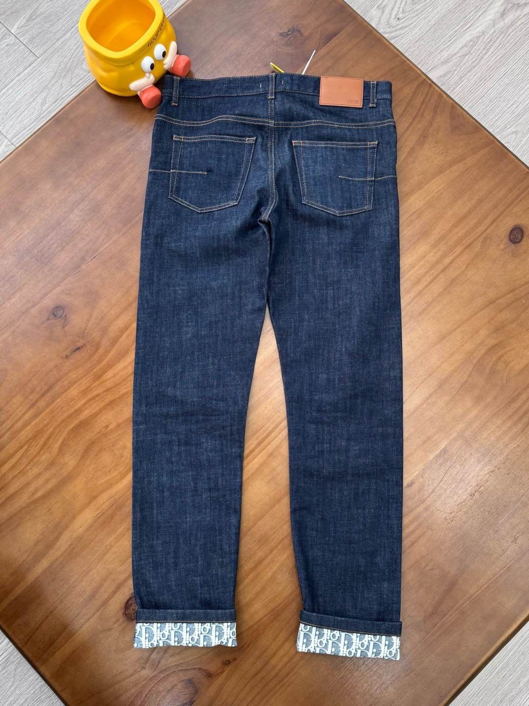 Dior Dior Logo Cuff Denim Jeans Size 30 Size US 30 / EU 46 - 2 Thumbnail