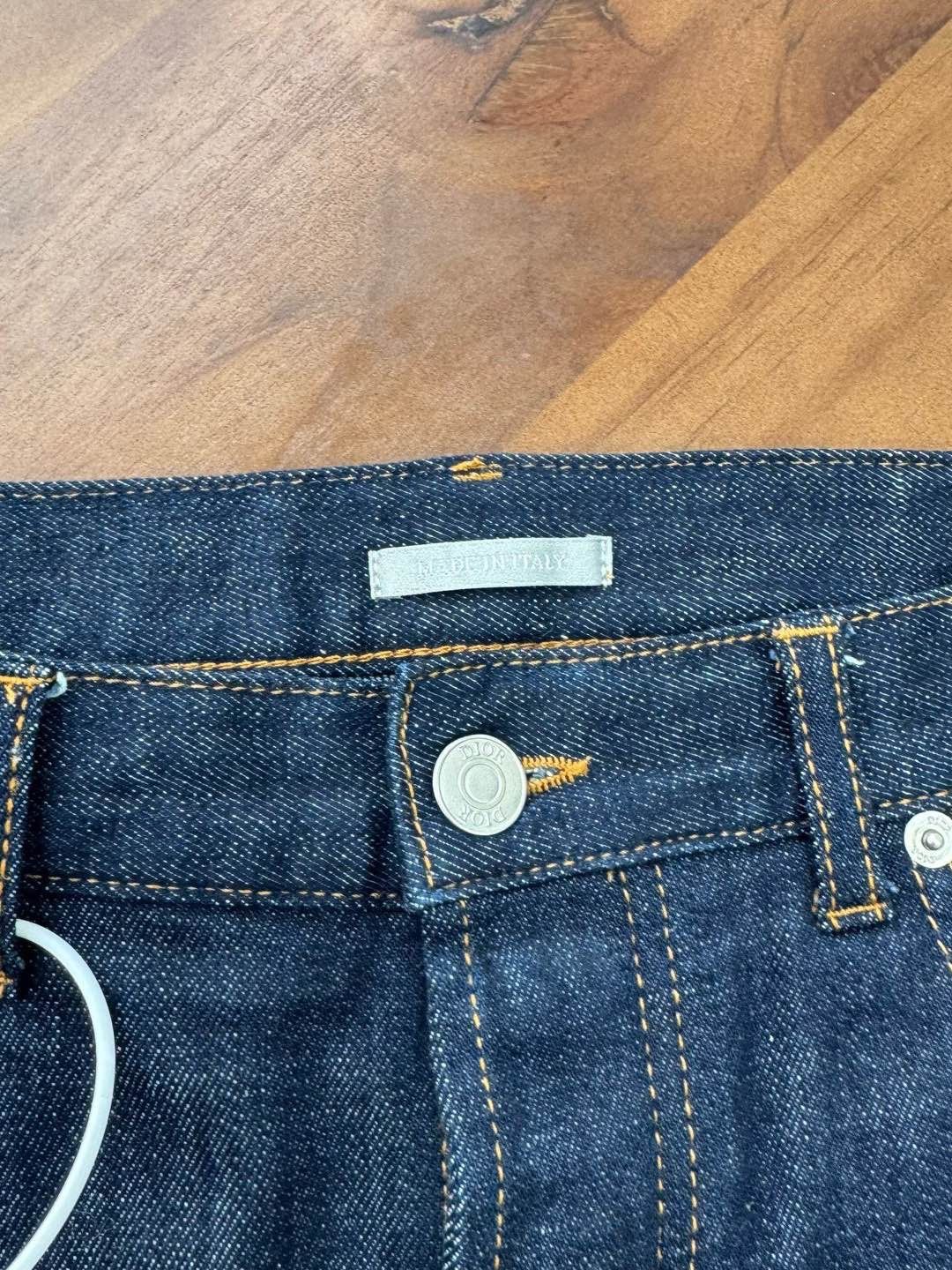 Dior Dior Logo Cuff Denim Jeans Size 30 Size US 30 / EU 46 - 8 Thumbnail