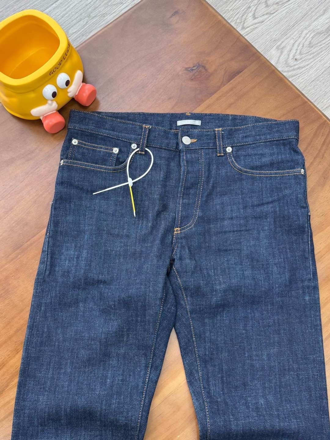 Dior Dior Logo Cuff Denim Jeans Size 30 Size US 30 / EU 46 - 9 Thumbnail
