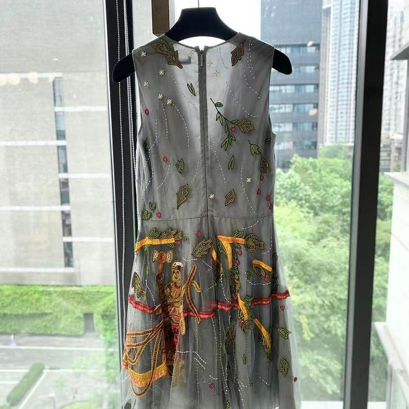 Dior Dior Beaded Mini Dress Size 36 Size XS / US 0-2 / IT 36-38 - 2 Thumbnail