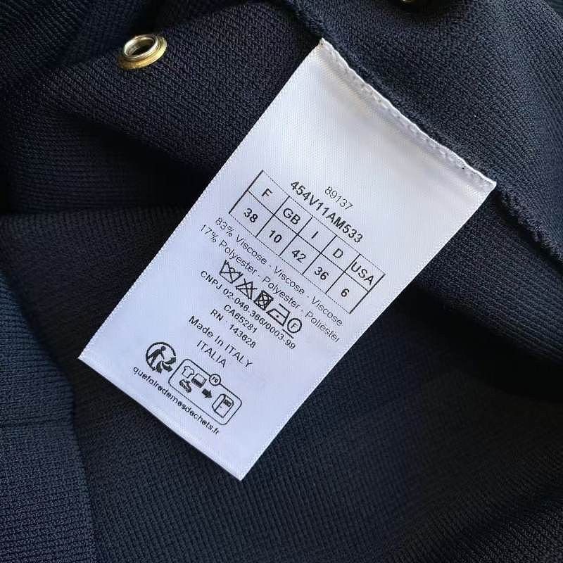 Dior Dior Navy Knit Short Sleeve Jacket Size 38 Size S / US 4 / IT 40 - 4 Thumbnail