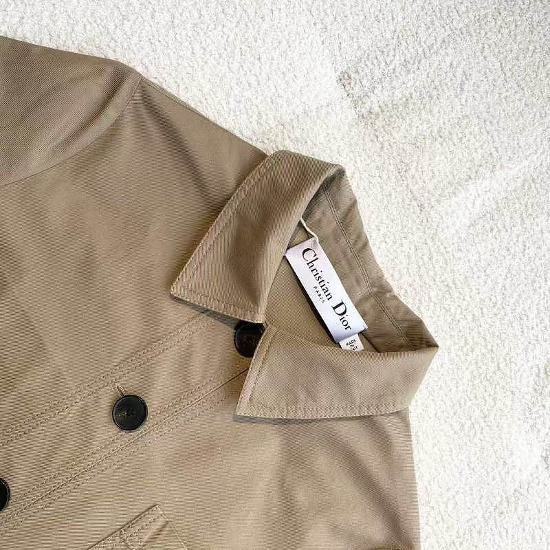 Dior Dior Cotton Blend Logo Trim Jacket Size 38 Size S / US 4 / IT 40 - 3 Thumbnail