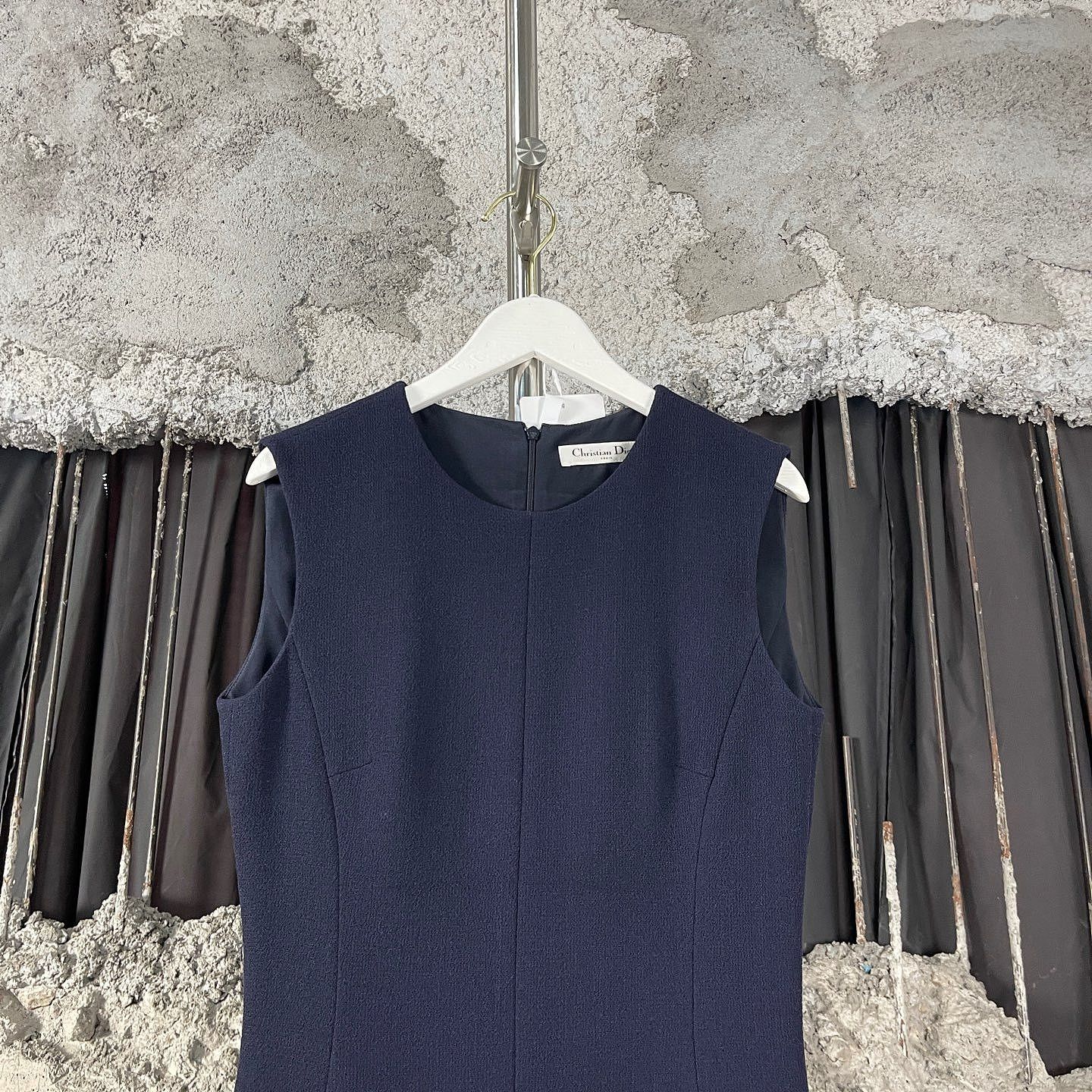 Dior Dior Sleeveless Virgin Wool Mini Dress Size 34 Size XS / US 0-2 / IT 36-38 - 5 Thumbnail