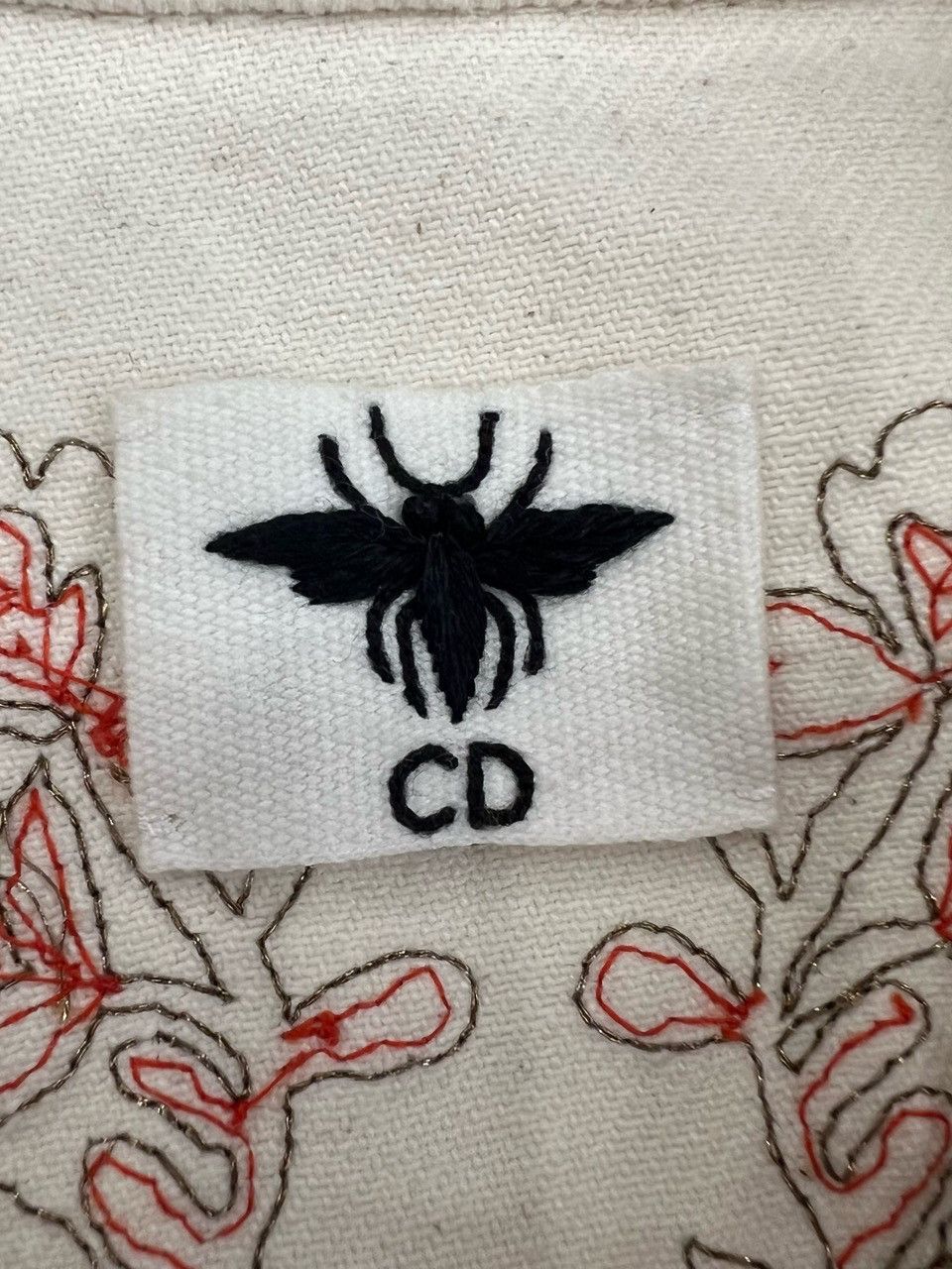 Dior Dior Butterfly Embroidery Vest Size 34 Size XS / US 0-2 / IT 36-38 - 3 Thumbnail