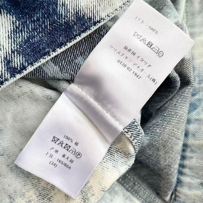 Dior Dior Tie Dye Denim Jacket Size 34 Size XS / US 0-2 / IT 36-38 - 5 Thumbnail