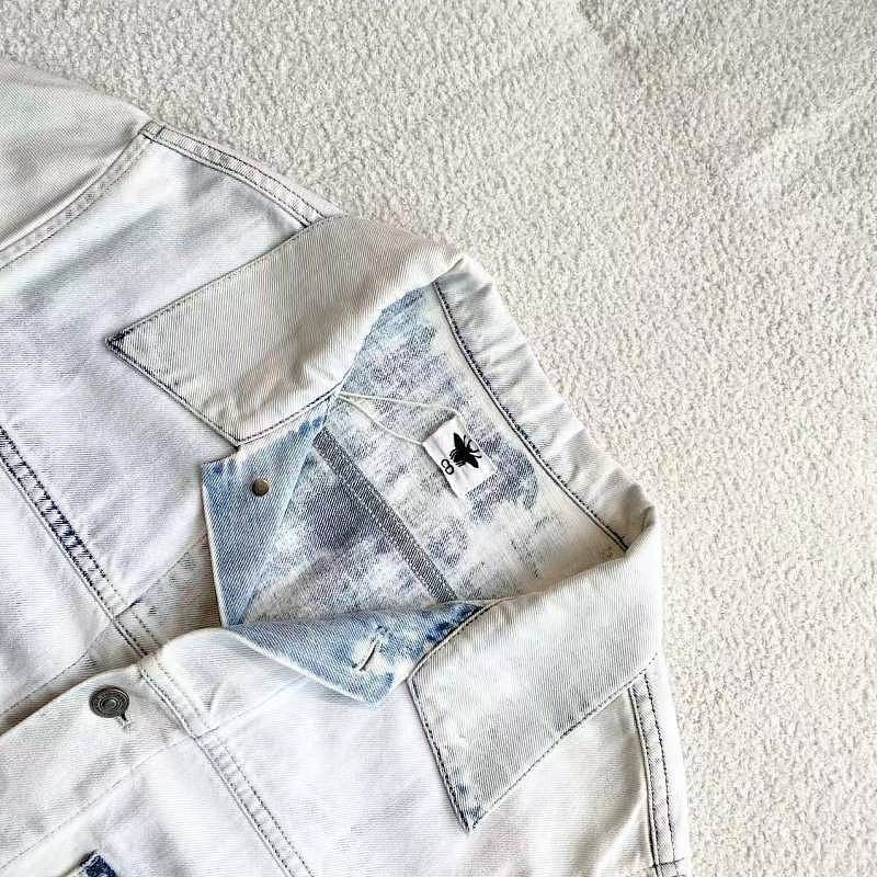 Dior Dior Tie Dye Denim Jacket Size 34 Size XS / US 0-2 / IT 36-38 - 3 Thumbnail