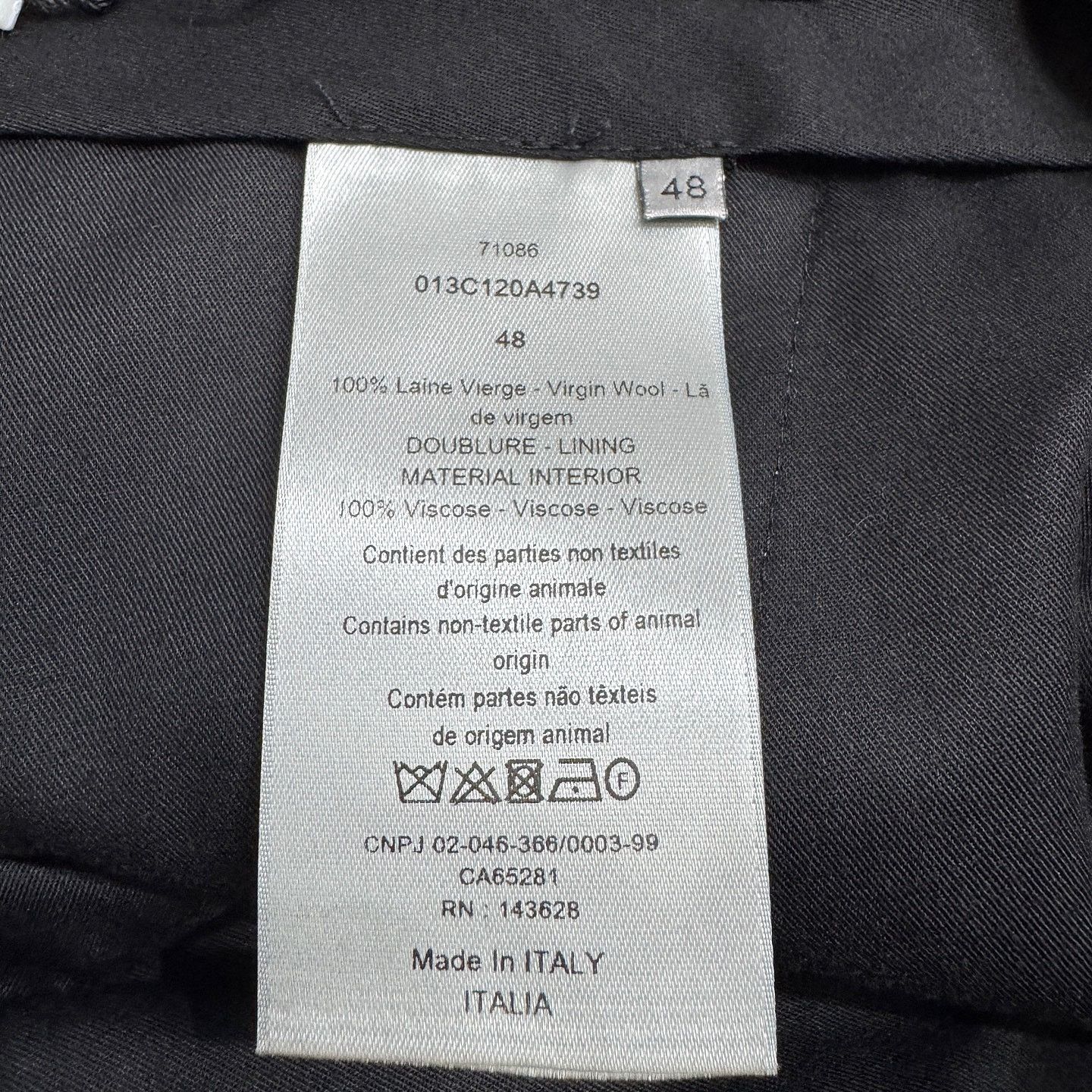 Dior Dior Pink Virgin Wool Trousers Size 32 Size US 32 / EU 48 - 4 Thumbnail