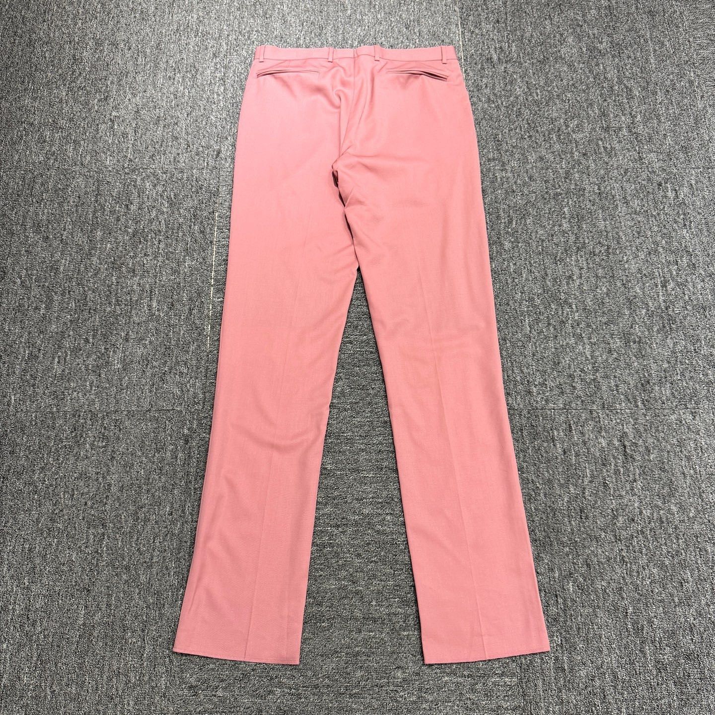 Dior Dior Pink Virgin Wool Trousers Size 32 Size US 32 / EU 48 - 2 Thumbnail