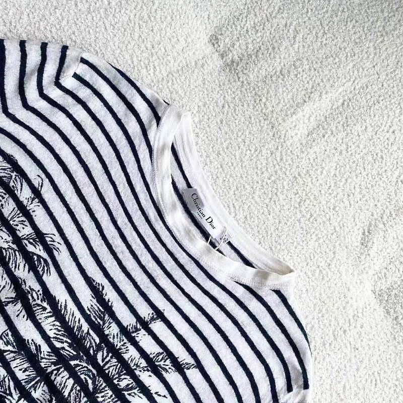 Dior Christian Dior Striped Knit Sweater Size 38 Size S / US 4 / IT 40 - 3 Thumbnail