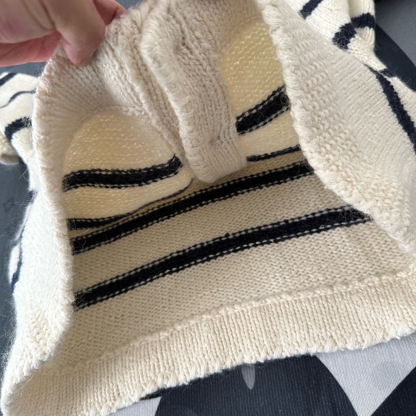 Dior Dior Striped Logo Cardigan Size 34 Size XXS / US 00 / IT 34 - 5 Thumbnail