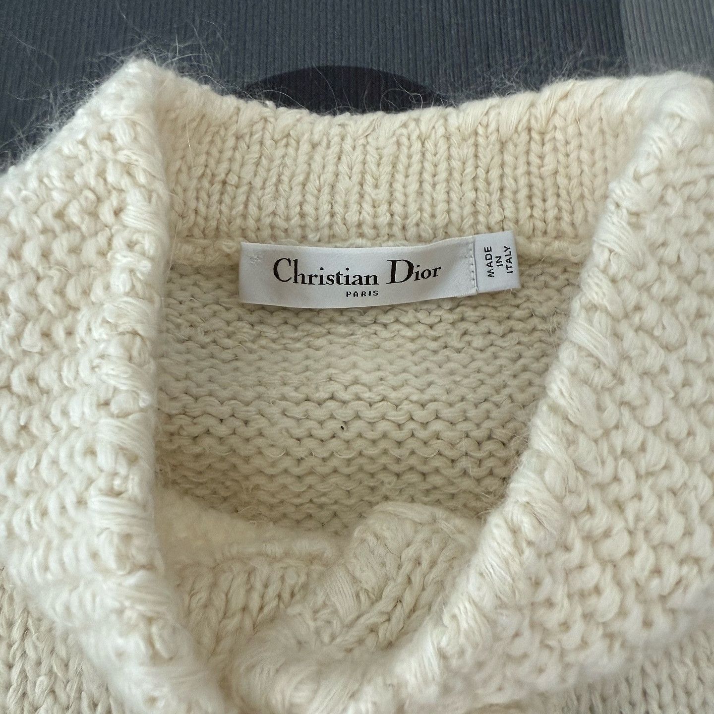 Dior Dior Striped Logo Cardigan Size 34 Size XXS / US 00 / IT 34 - 6 Thumbnail