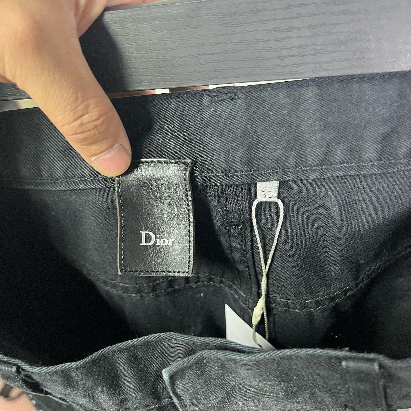 Dior Dior Paint Splatter Denim Jeans Size 30 Size US 30 / EU 46 - 3 Thumbnail