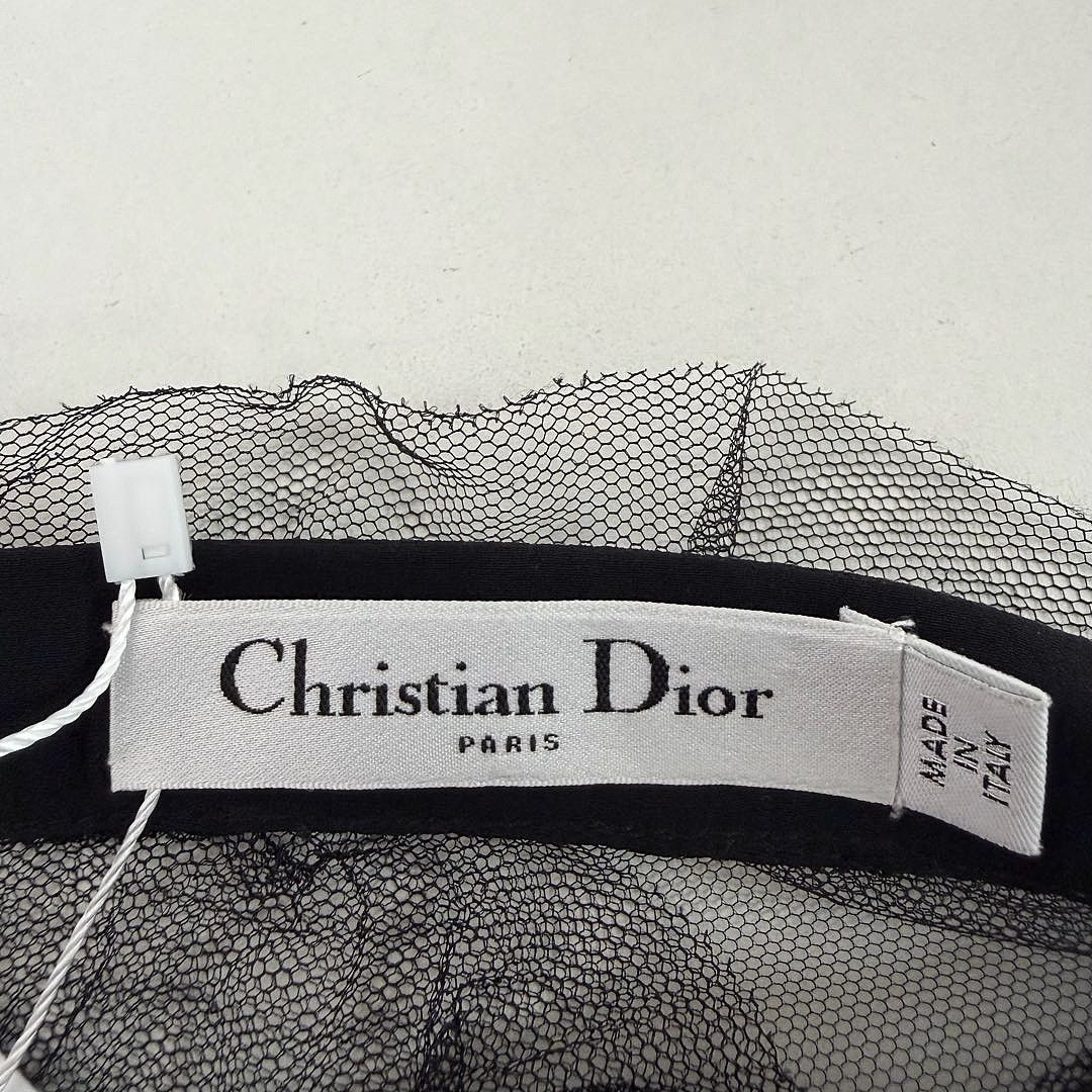 Dior Dior Ruffled Silk Midi Skirt Size 36 Size 26" / US 2 / IT 38 - 3 Thumbnail