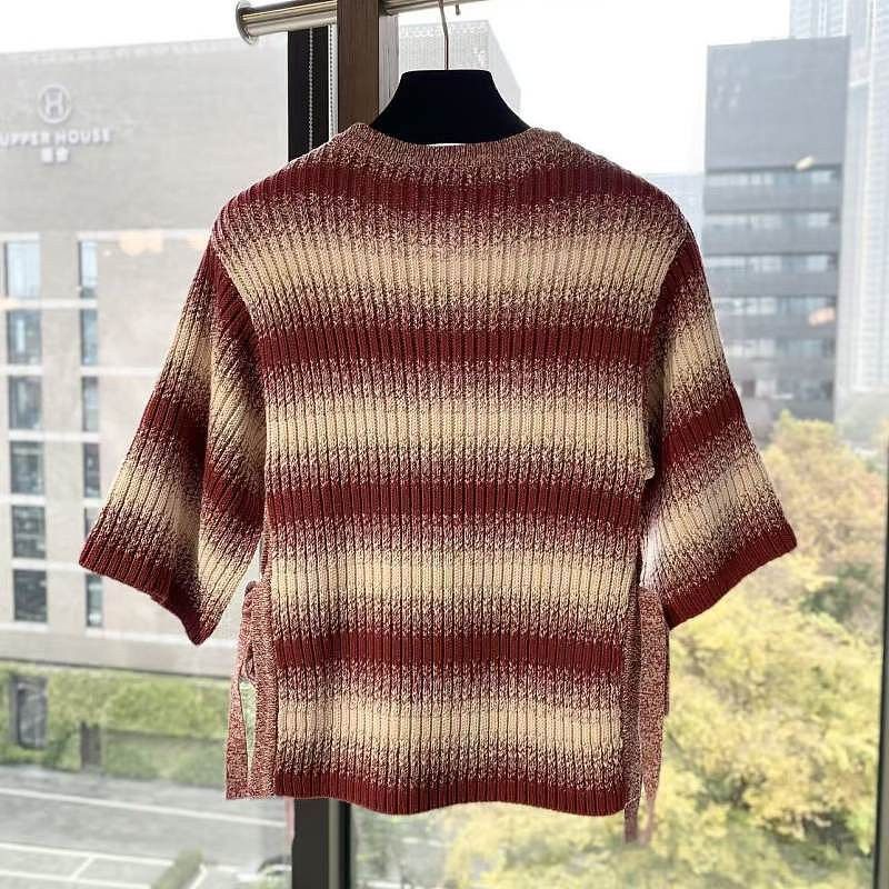 Dior Dior Striped Crewneck Sweater Size 36 Size XS / US 0-2 / IT 36-38 - 2 Thumbnail