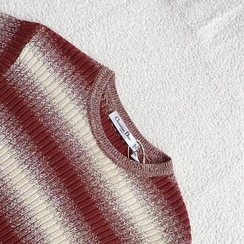 Dior Dior Striped Crewneck Sweater Size 36 Size XS / US 0-2 / IT 36-38 - 3 Thumbnail