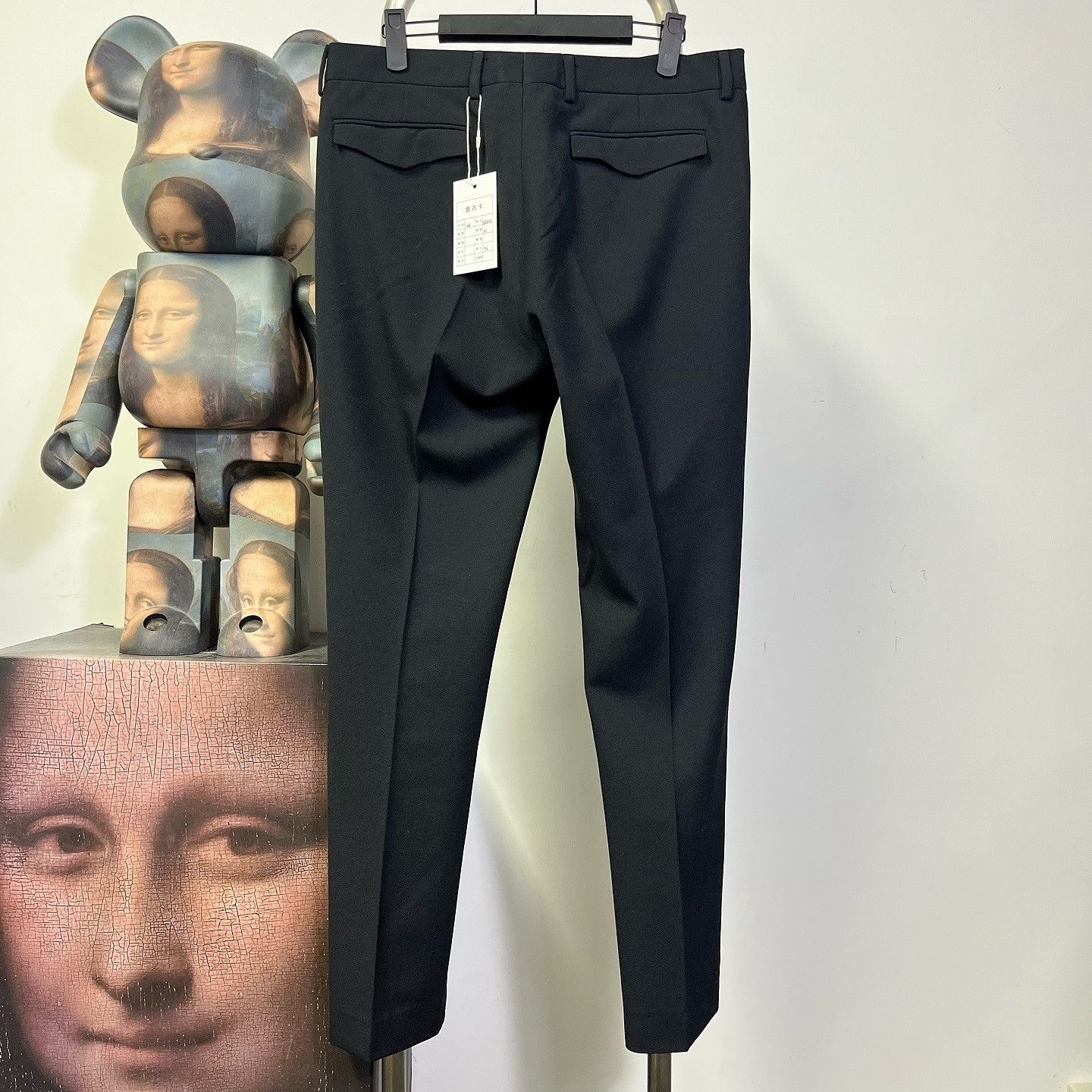 Dior Dior Black Virgin Wool Trousers Size 46 Size US 30 / EU 46 - 2 Thumbnail