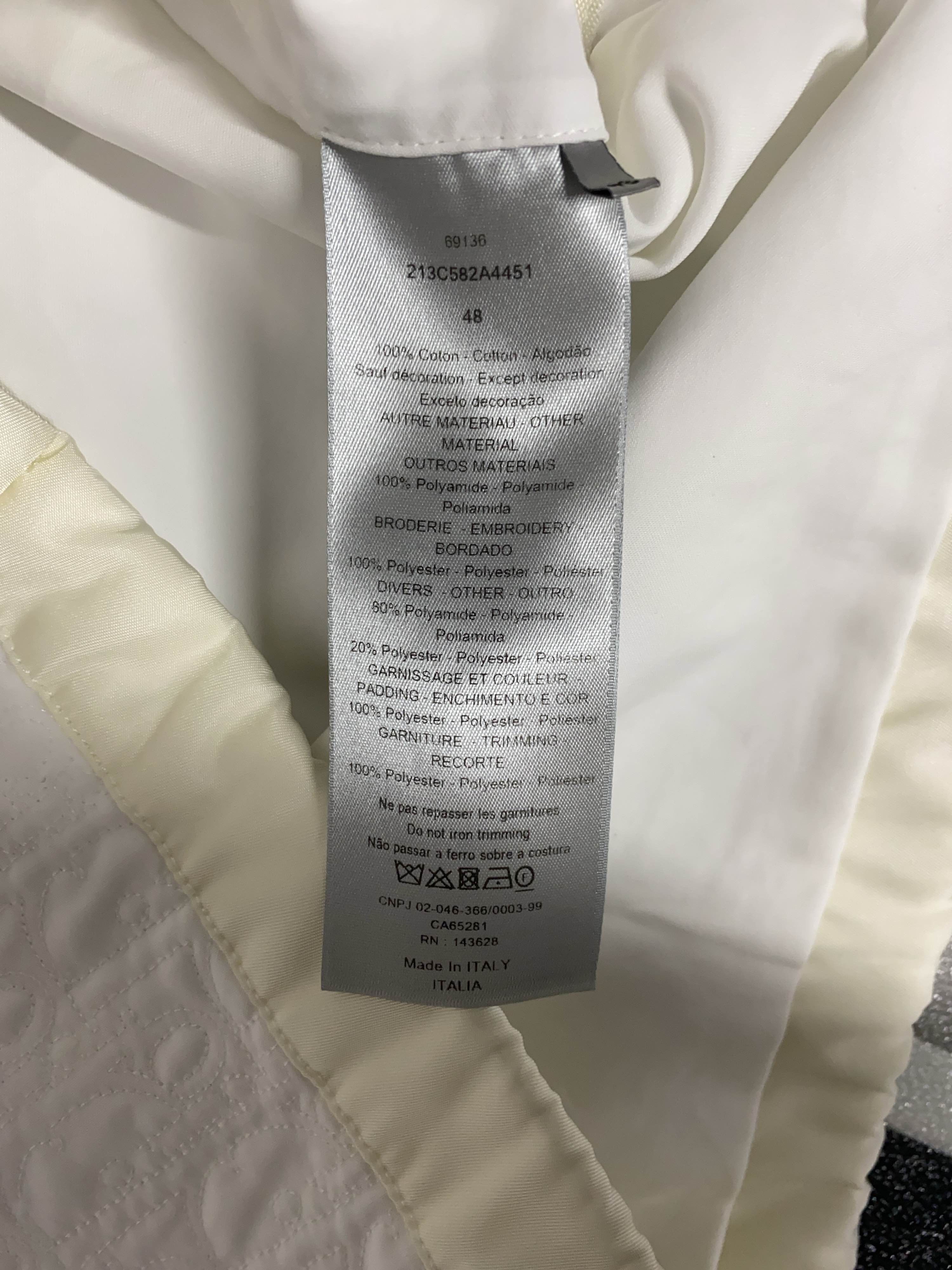 Dior DIOR x Sacai Denim Jacket Size 48 Size US M / EU 48-50 / 2 - 4 Thumbnail