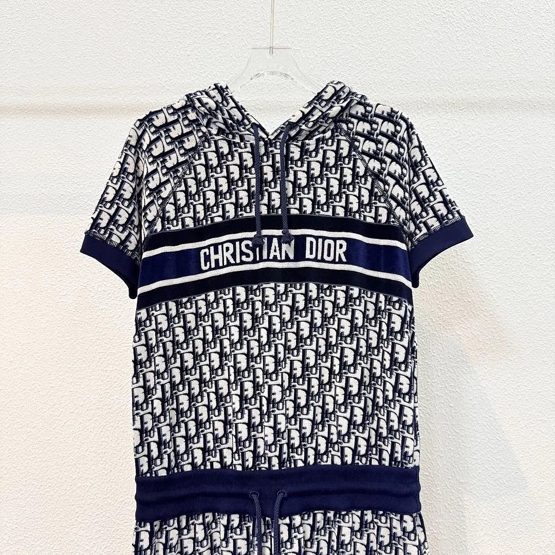 Dior Dior Oblique Hooded Mini Dress Size S Size S / US 4 / IT 40 - 6 Thumbnail