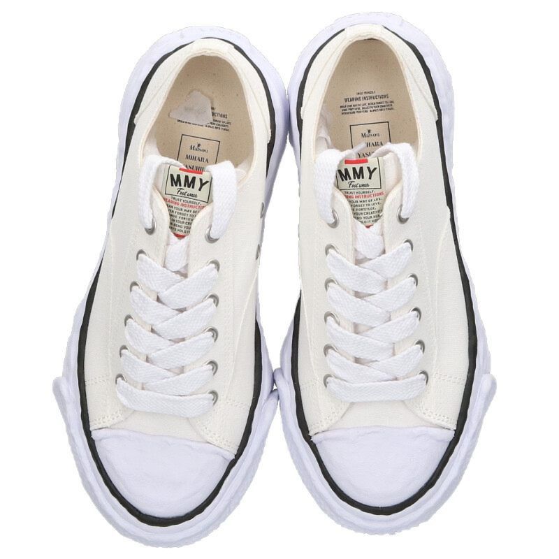 Maison MIHARA YASUHIRO MIHARAYASUHIRO Sneakers White Size 44 Size US 10.5 / EU 43-44 - 4 Thumbnail
