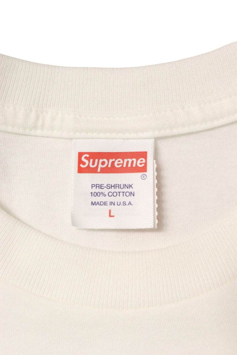 Supreme Supreme Box Logo Tee Print T-Shirt White Size L Size US L / EU 52-54 / 3 - 3 Thumbnail