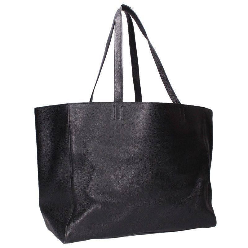 Balenciaga Balenciaga Leather Tote Bag Black Size ONE SIZE - 2 Thumbnail