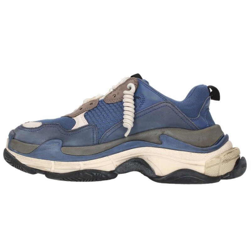 Balenciaga Balenciaga TRIPLE S Sneakers Blue Size 40 Size US 7 / EU 40 - 5 Thumbnail