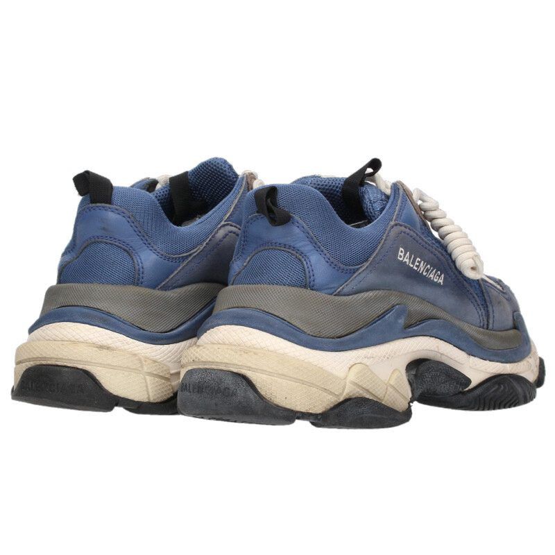 Balenciaga Balenciaga TRIPLE S Sneakers Blue Size 40 Size US 7 / EU 40 - 2 Thumbnail