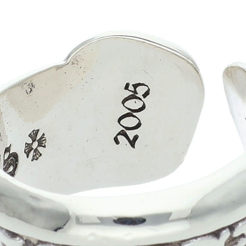 Chrome Hearts Chrome Hearts SM SCROLL LABEL Ring Silver (Silver 7.75g) Size ONE SIZE - 4 Thumbnail
