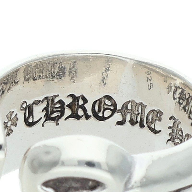 Chrome Hearts Chrome Hearts SM SCROLL LABEL Ring Silver (Silver 7.75g) Size ONE SIZE - 3 Thumbnail