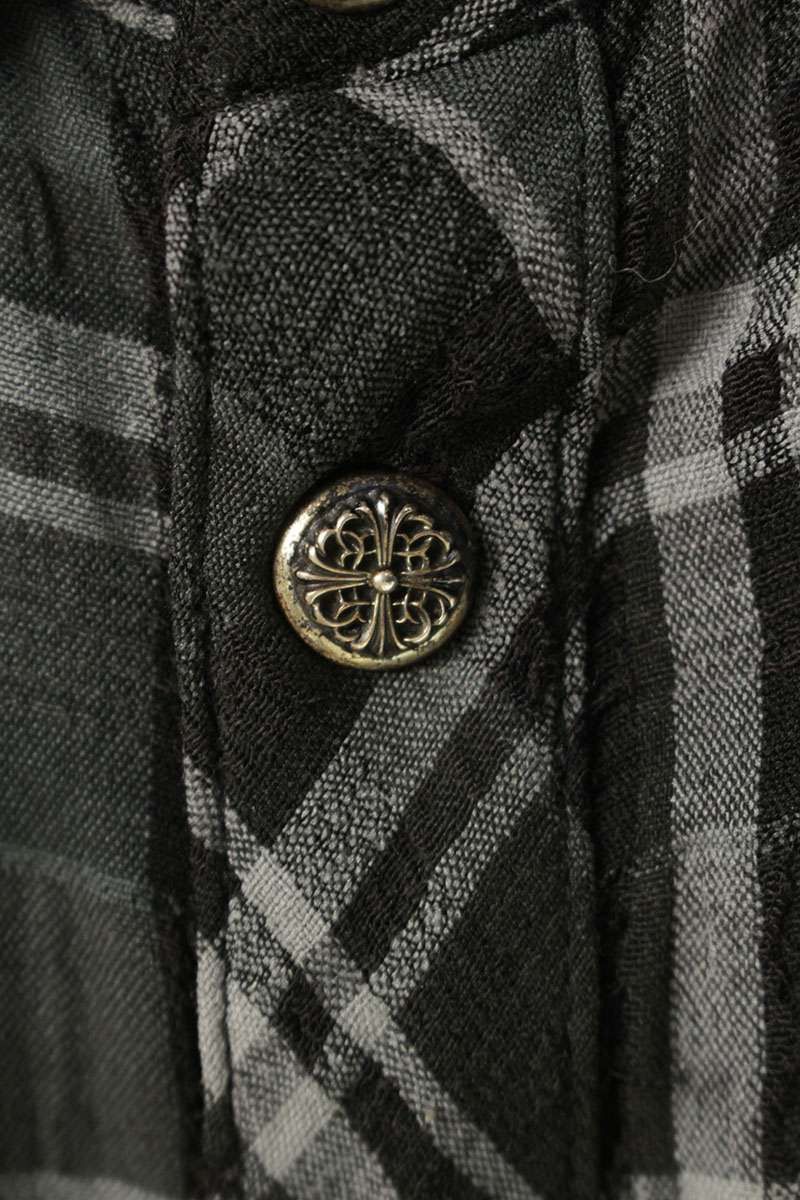 Chrome Hearts Chrome Hearts LOOSEENDS Long Sleeve Check Shirt Multi Size M Size US M / EU 48-50 / 2 - 3 Thumbnail