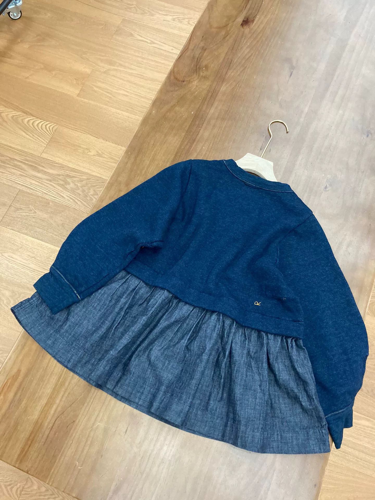 45rpm 45R Fake Two-Piece Sweatshirt Dress Size M / US 6-8 / IT 42-44 - 2 Thumbnail