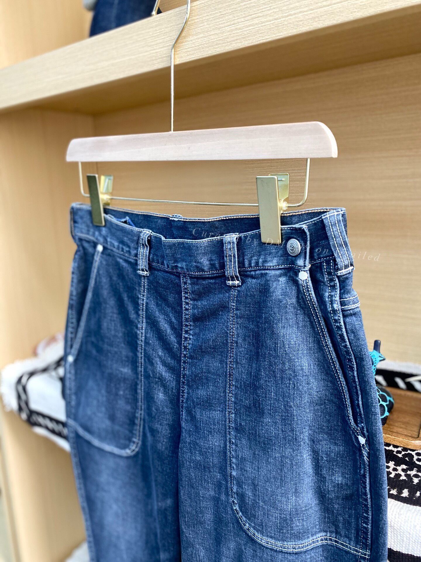 45rpm 45R New Unisex Japanese Denim Jeans Size 27" / US 4 / IT 40 - 4 Thumbnail