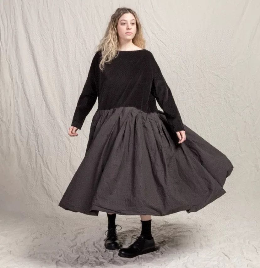 Other ALBUM DI FAMIGLIA Black Spliced Dress S Size S / US 4 / IT 40 - 5 Thumbnail