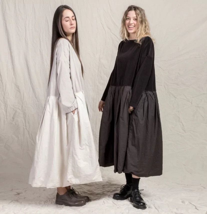 Other ALBUM DI FAMIGLIA Black Spliced Dress S Size S / US 4 / IT 40 - 2 Thumbnail