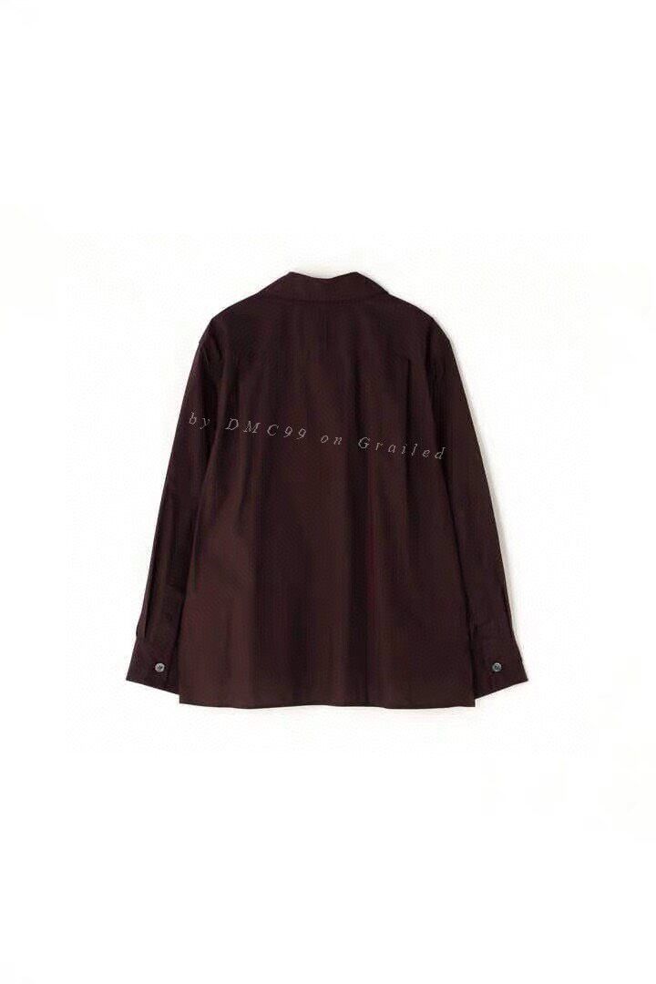 Margaret Howell MARGARET HOWELL Burgundy Shirt 24AW Size US M / EU 48-50 / 2 - 8 Thumbnail